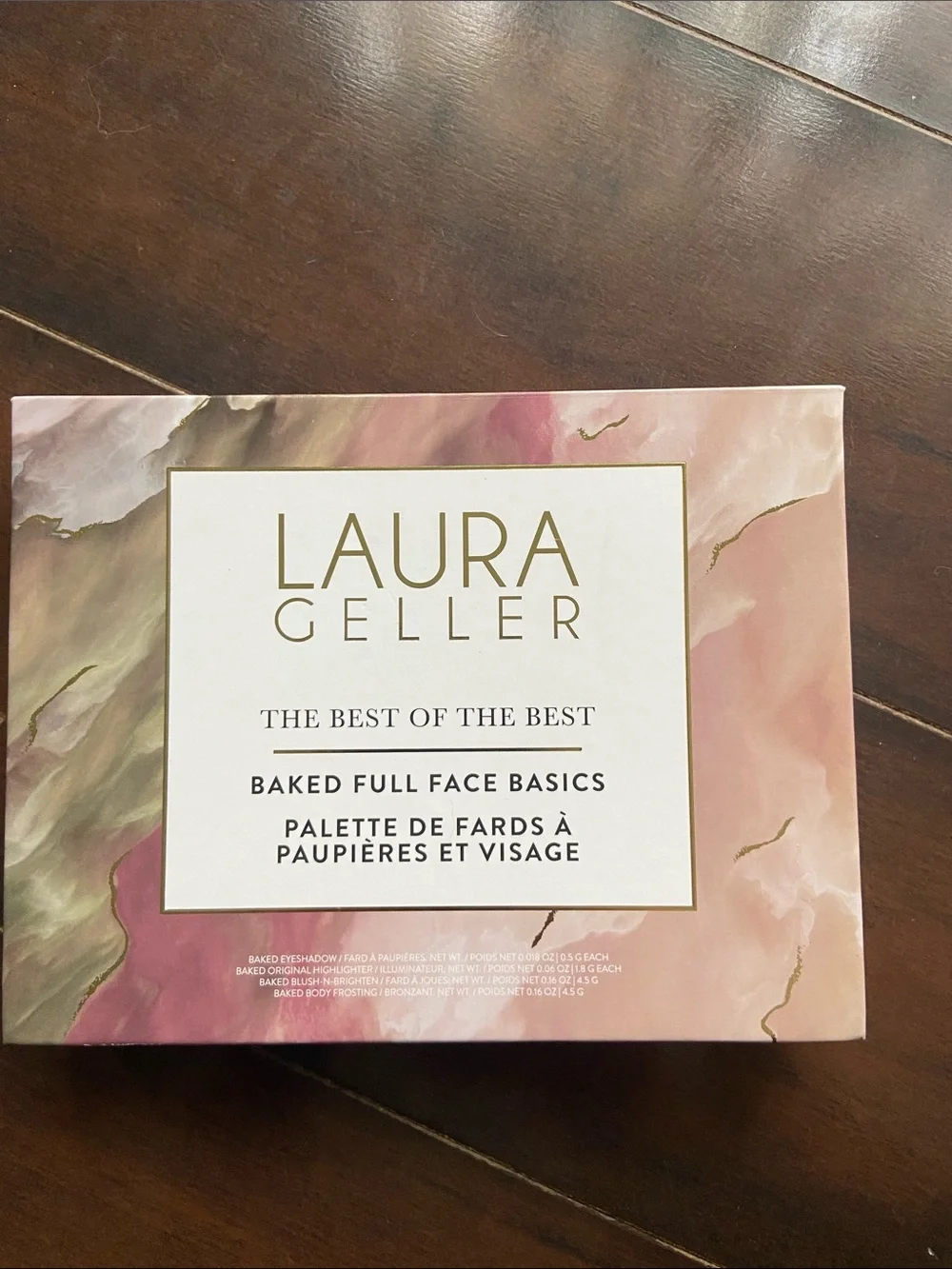 Laura Geller 7-in-1 Face Palette — Pink, Champagne, Bronze, Taupe